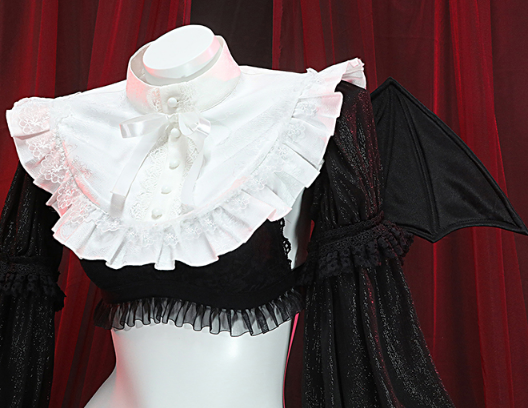 Kitagawa Little Devil Cosplay Costume Wig My Dress-Up Darling Cute Sexy Women Anime Headwear Wing Horn Accessories Full Set