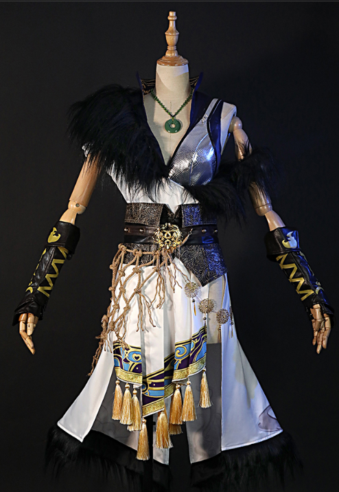 Game Naraka: Bladepoint Valda Cui Cosplay Costume Women Fancy Dress Outfits Halloween Carnival Uniforms Custom Made