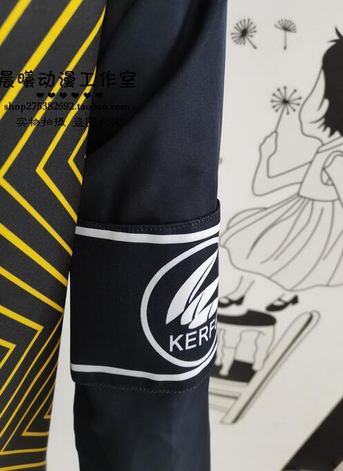 SilverAsh York Cosplay Costume Game Arknights Cosplay Costume Men Costume SilverAsh York Costume Halloween