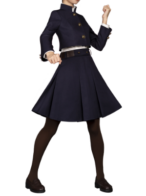 Anime Jujutsu Kaisen Kugisaki Nobara Cosplay Costume Top Skirt Coat Halloween Women Uniform Waist Arms Bag Full Set