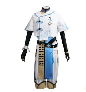Game Genshin Impact Chongyun cosplay clothing Halloween carnival costume stage performance