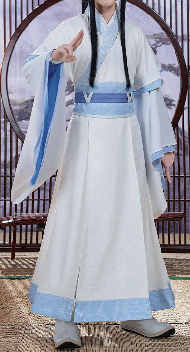 DokiDoki-SR Anime Mo Dao Zu Shi Cosplay Lan SiZhui Costume Men Mo Dao Zu Shi Cosplay Lan Jing YI Anime Dao Mo To Shi