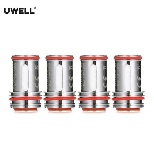 Authentic Uwell Crown 3 SUS316 Parallel Coil Head x 4