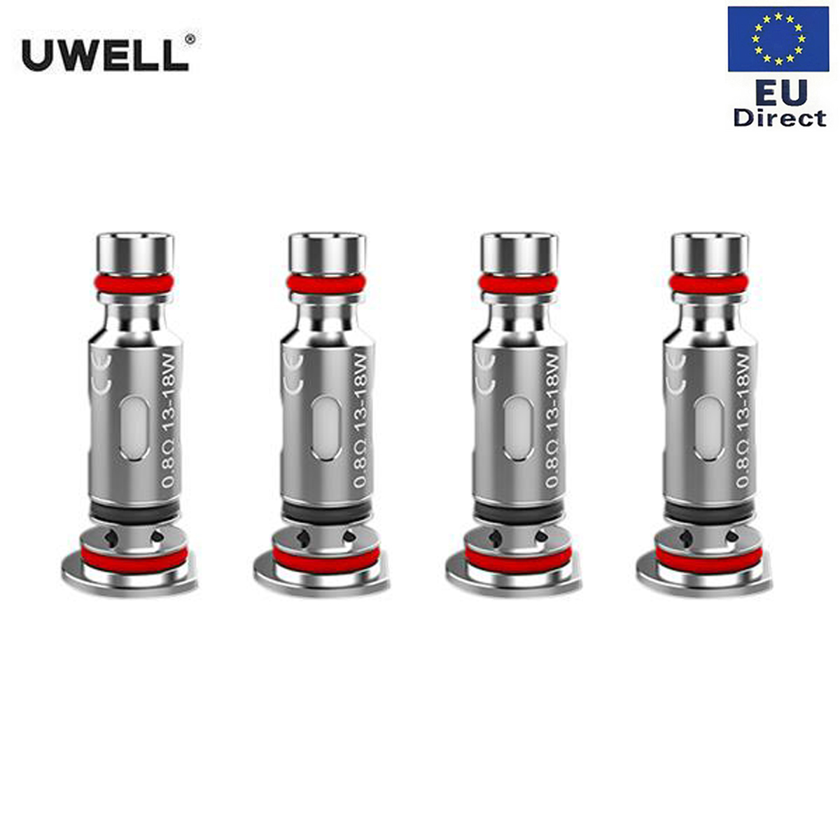 [EU]Authentic Uwell Caliburn G UN2 Meshed-H 0.8ohm Coil x 4