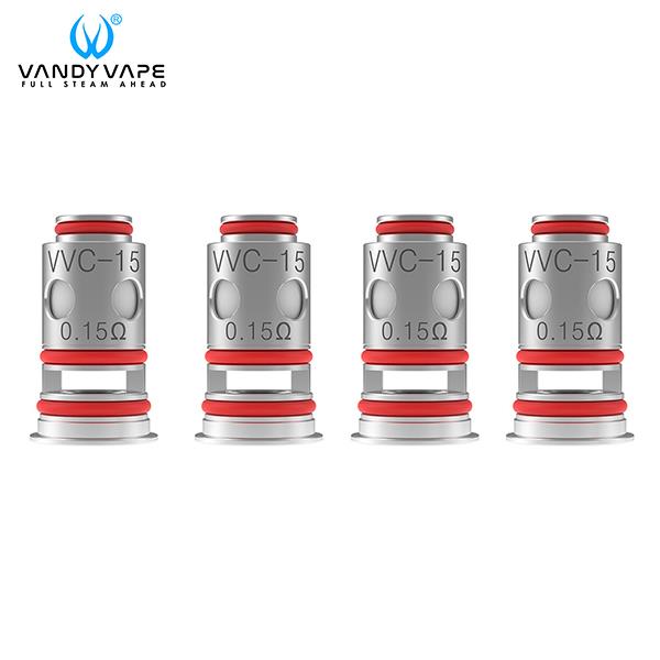 Authentic Vandyvape VVC-15 VVC Coil 0.15ohm x 4