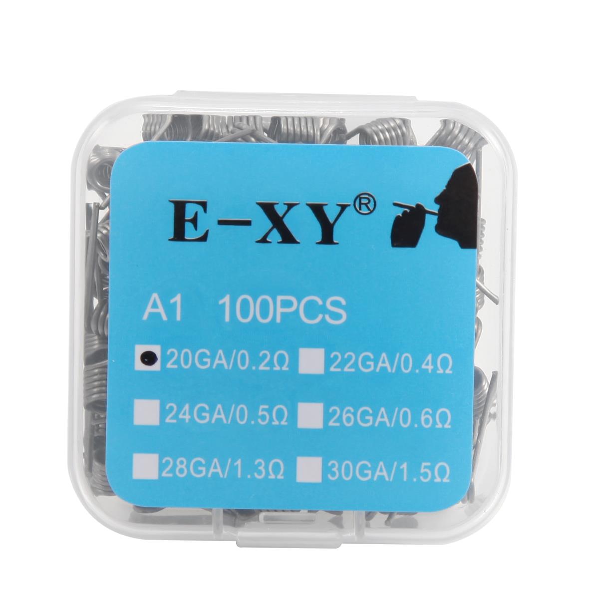E-XY Pre-coiled Kanthal A1 Coil Wire for RDTA RTA RDA RBA Coil Building x 100