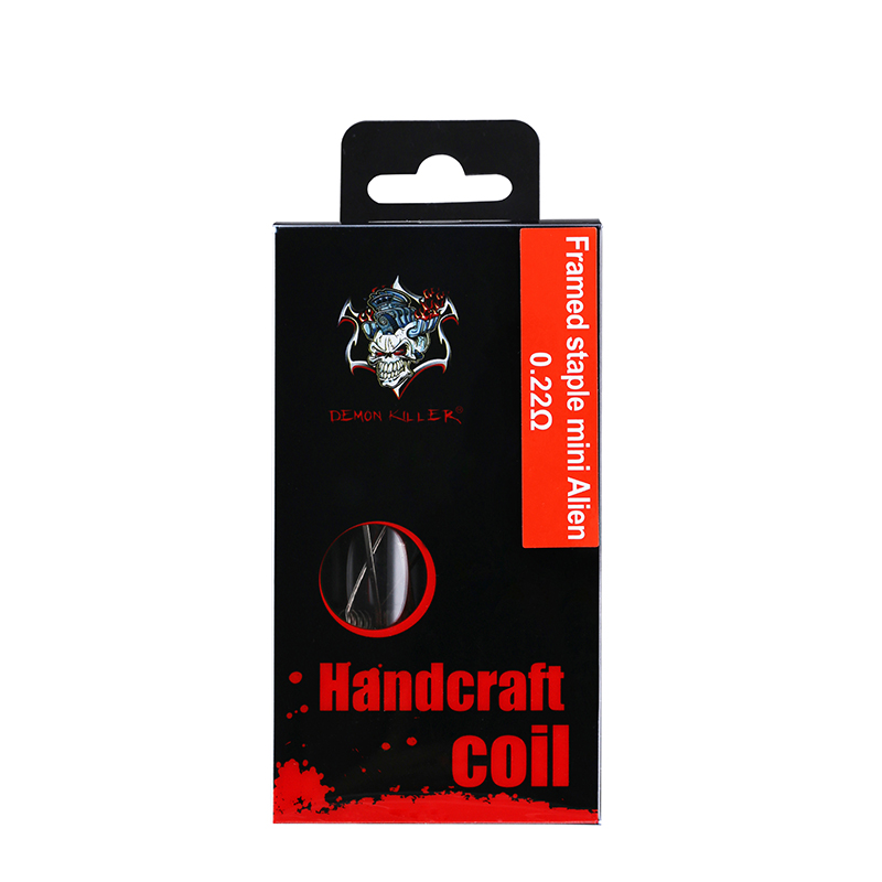 Authentic Demon Killer Handcraft coil for Ni80 Framed staple mini Alien coil x 2