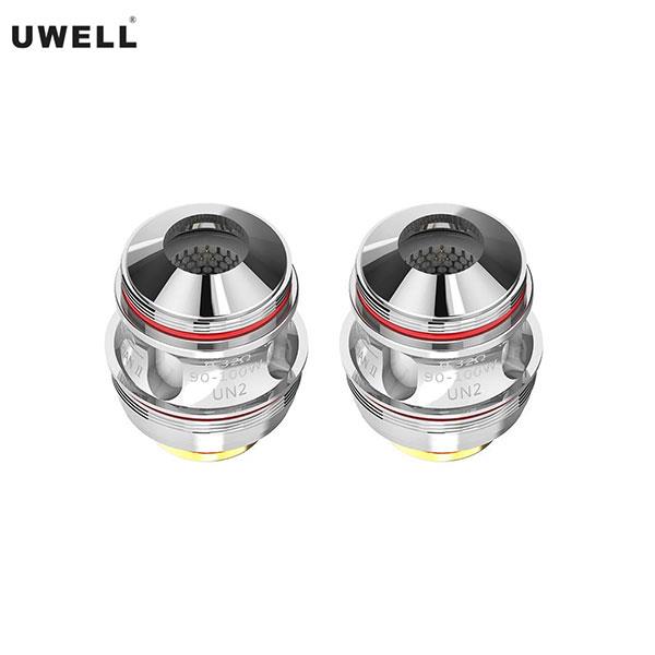 Authentic Uwell Valyrian 2 FeCrAl UN2 Single Meshed Coil 0.32ohm x 2