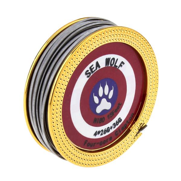 SEA WOLF Ni80 Four-Core Clapton 5M Heating Wire