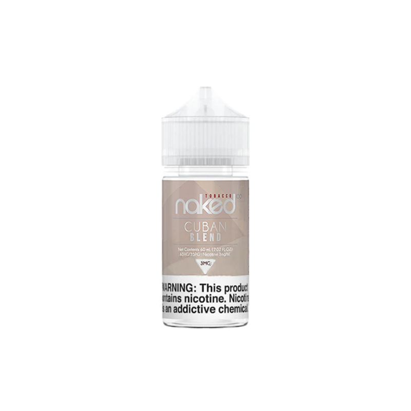 Authentic Naked 100 - Cuban Blend E-juice 6mg 60ml
