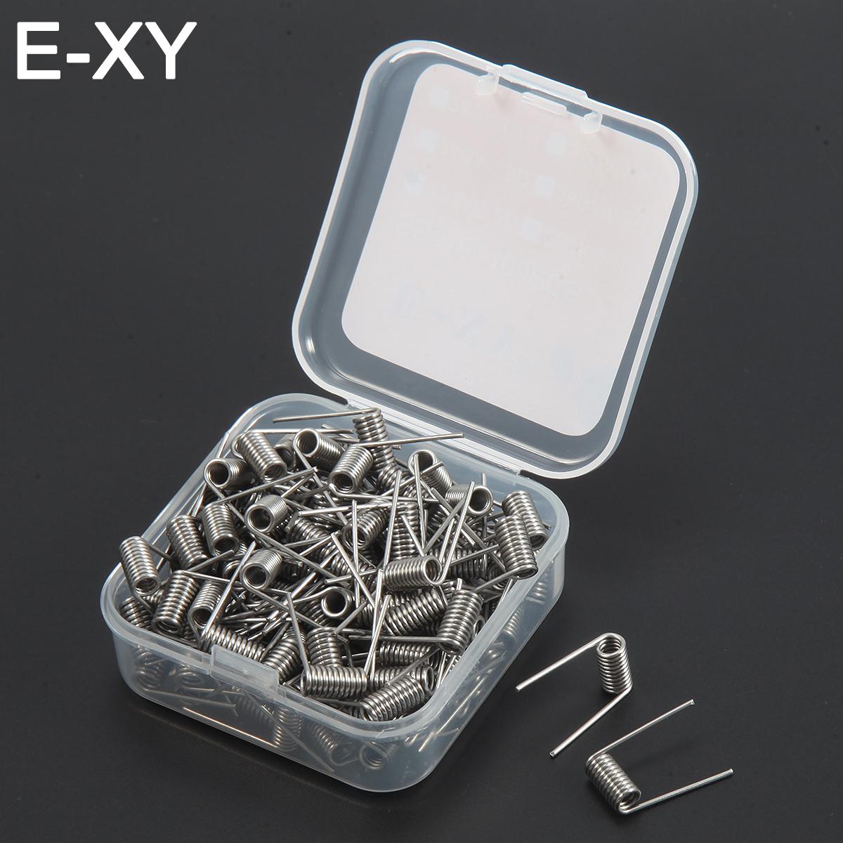 E-XY SS316L Stainless Steel Pre-coiled Coil for RDTA RTA RDA RBA Building x 100