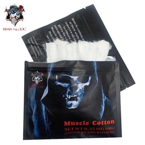 Authentic Demon Killer Muscle Cotton by Wick N Vape