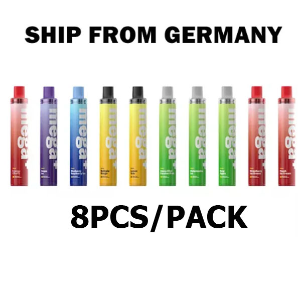 [Germany Shipping Pre-Order] 8pcs/pack Authentic Wotofo Mega+ Disposable Vape Pen Kit 2500 Puffs