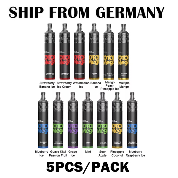 [Germany Ship in Next Week] Authentic Wotofo Mega Disposable Vape Pen Pod Kit 1500 Puffs