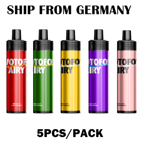 [Germany Ship in Next Week] Authentic Wotofo Airy DTL Disposable Vape Pen Pod Kit 12ml 1000 Puffs 850mAh