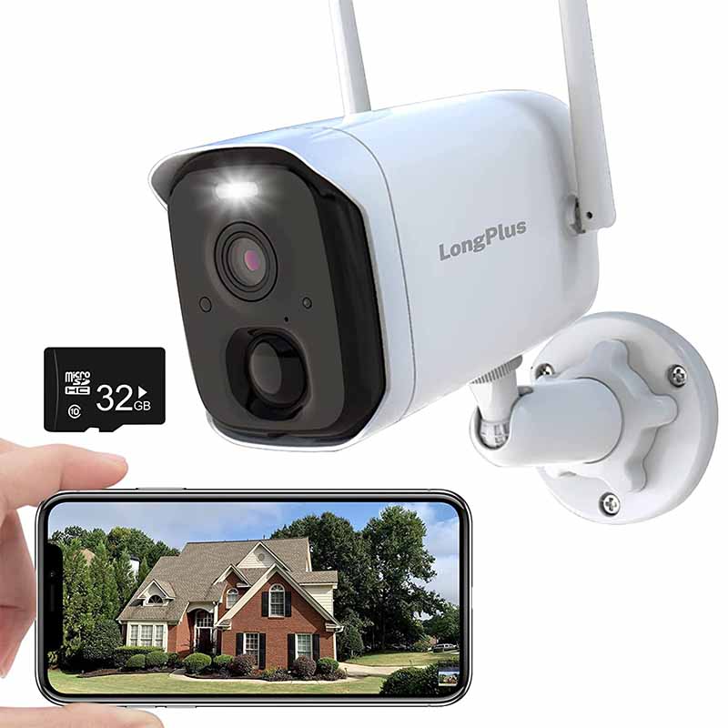 2K Color Night Vision Security Camera For Outdoor | LongPlus®