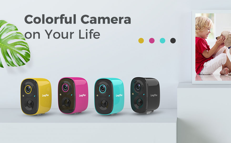 LongPlus X83 wireless cameras for home security-7