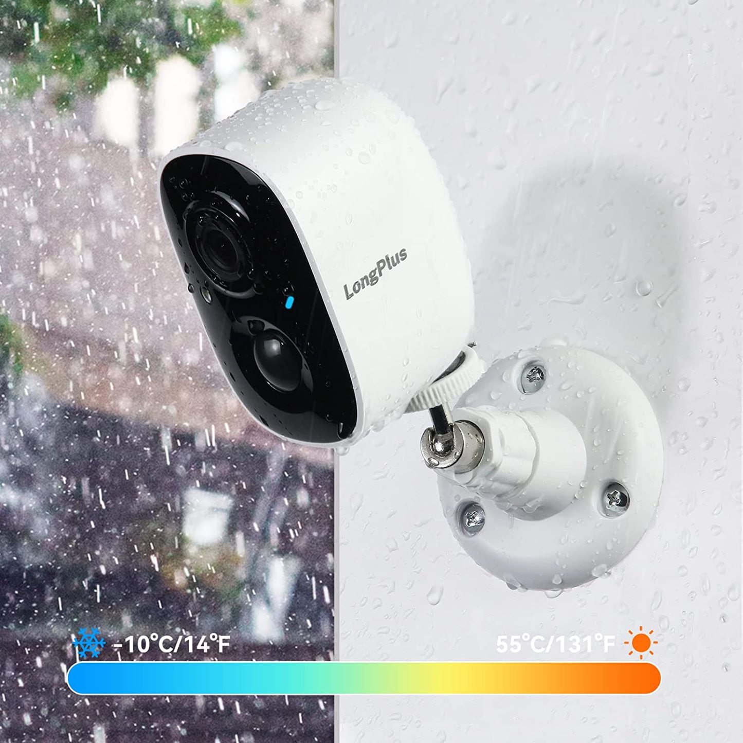 Popular Rechargeable Battery Cameras for Home Security | LongPlus®