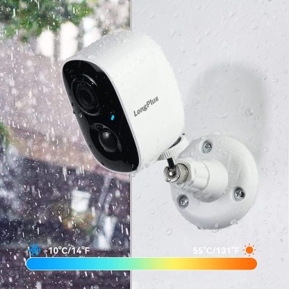 Popular Rechargeable Battery Cameras for Home Security | LongPlus®