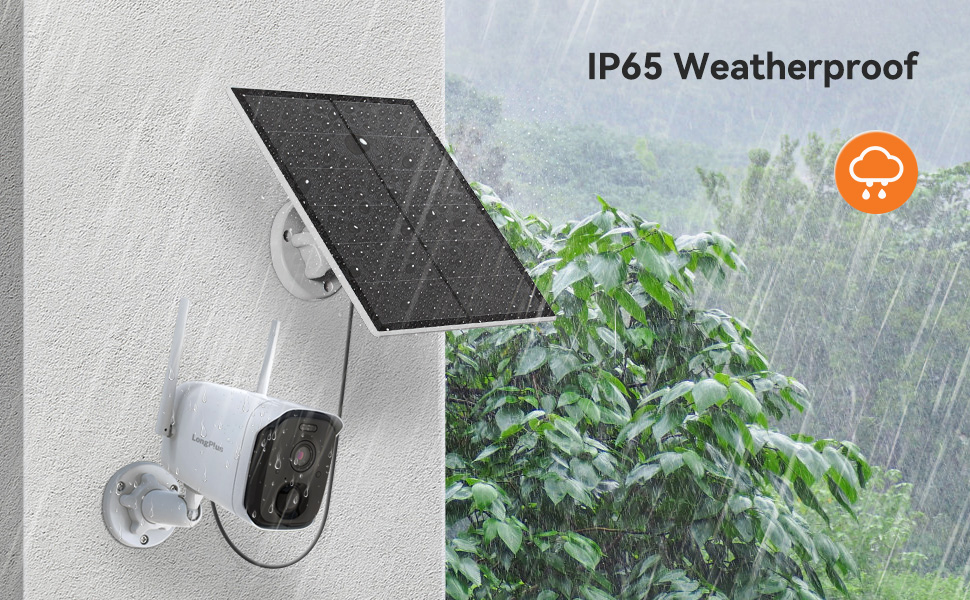 LongPlus S10 solar panel charger with IP65 waterproof.