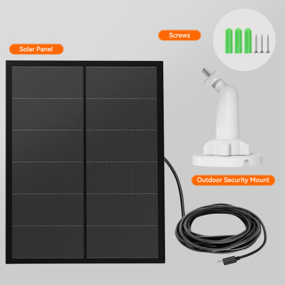LongPlus S10 solar panels for home security