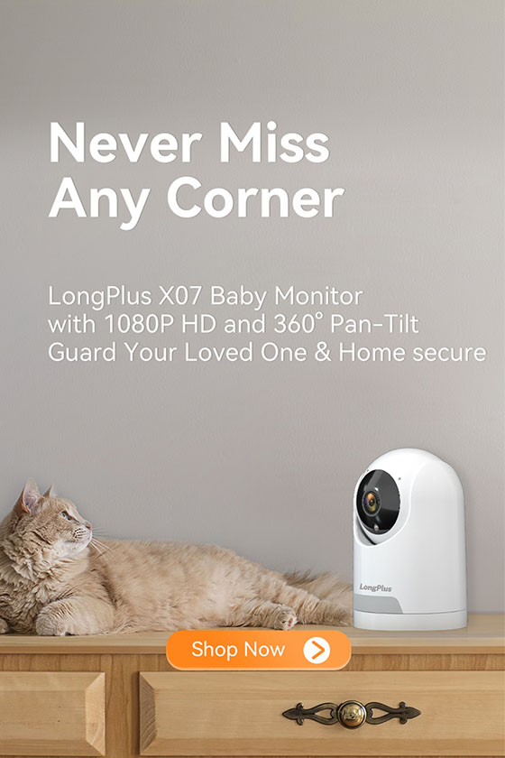 LongPlus®  Wireless Security Cameras - Smart Home Security System