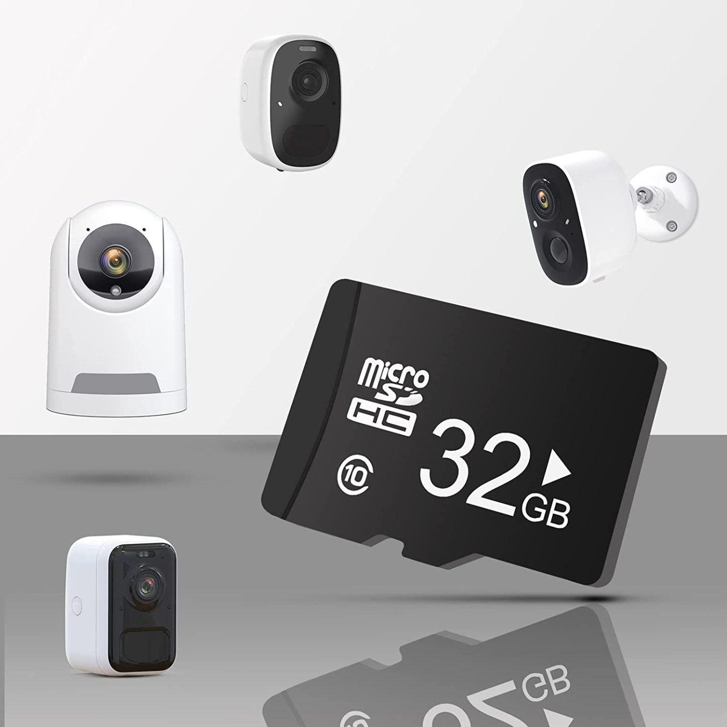LongPlus D05 32gb micro sd card for security camera