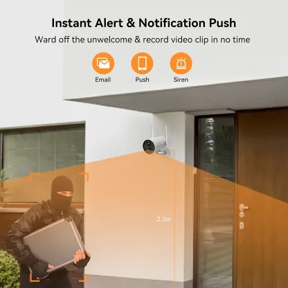 1080P Wireless Security Camera For Outdoor | LongPlus®