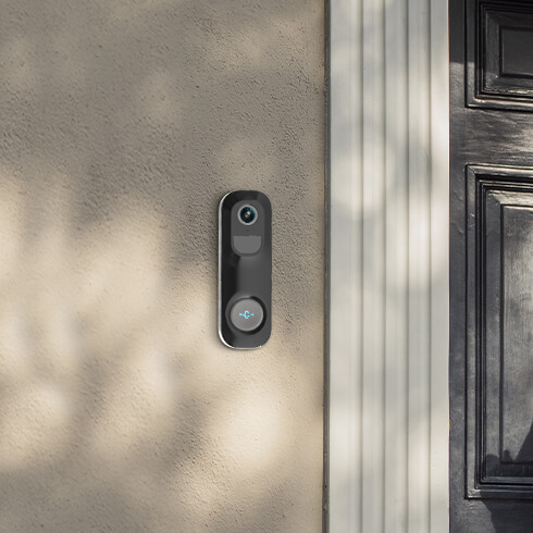 LongPlus 2K WiFi Wireless Video Doorbell Camera with Chime for Home Security.