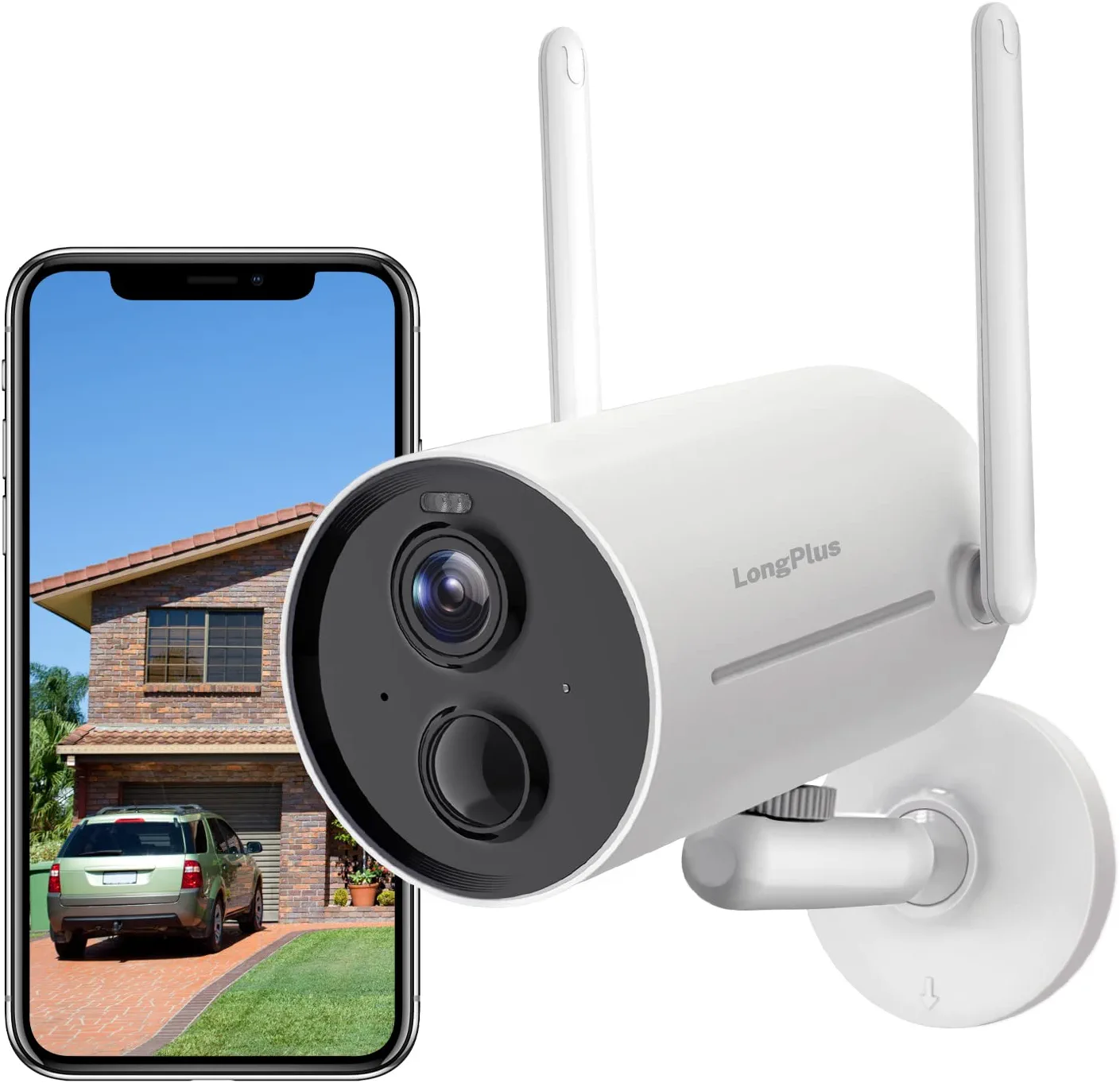 1080P Wireless Security Camera For Outdoor | LongPlus®