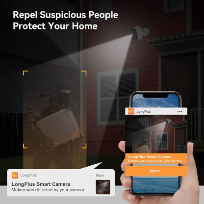 Popular Rechargeable Battery Cameras for Home Security | LongPlus®