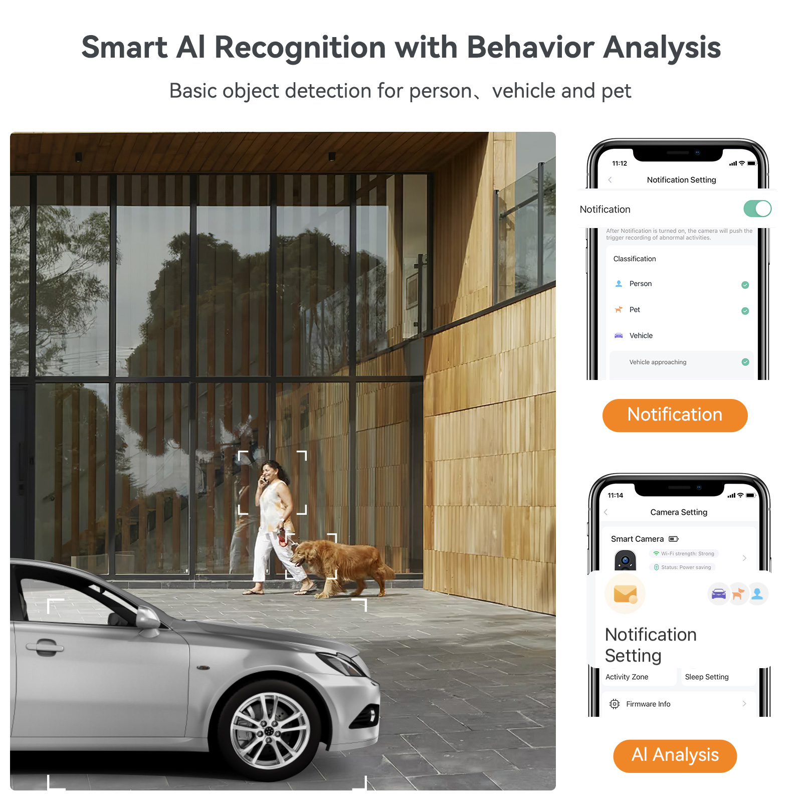 LongPlus X85-S Solar Powered Security Camera with Smart AI Recognition, Behavior Analysis
