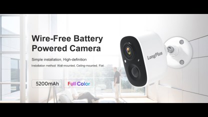 Wireless 1080P HD Security Camera For Home | LongPlus®