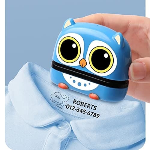 Name Stamp Clothing Kids,The Name Stamp for Clothes，Cartoon Pattern Style Name Stamp,Custom Name Stamp，4 Colors and 36 Cartoon Patterns-88900-图片alt01