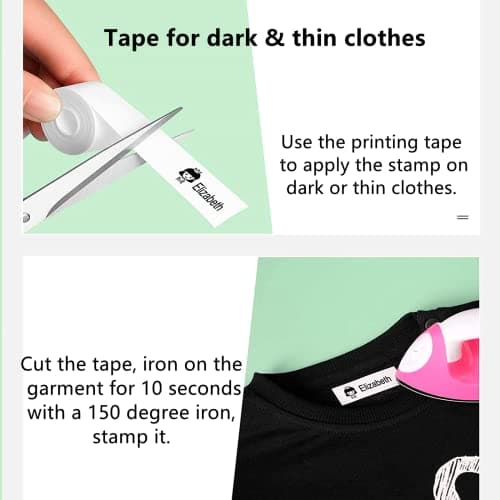 Name Stamp Clothing Kids,The Name Stamp for Clothes，Cartoon Pattern Style Name Stamp,Custom Name Stamp，4 Colors and 36 Cartoon Patterns-88900-图片alt01