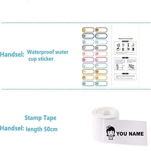 Name Stamp Clothing Kids,The Name Stamp for Clothes，Cartoon Pattern Style Name Stamp,Custom Name Stamp，4 Colors and 36 Cartoon Patterns-88900-图片alt01