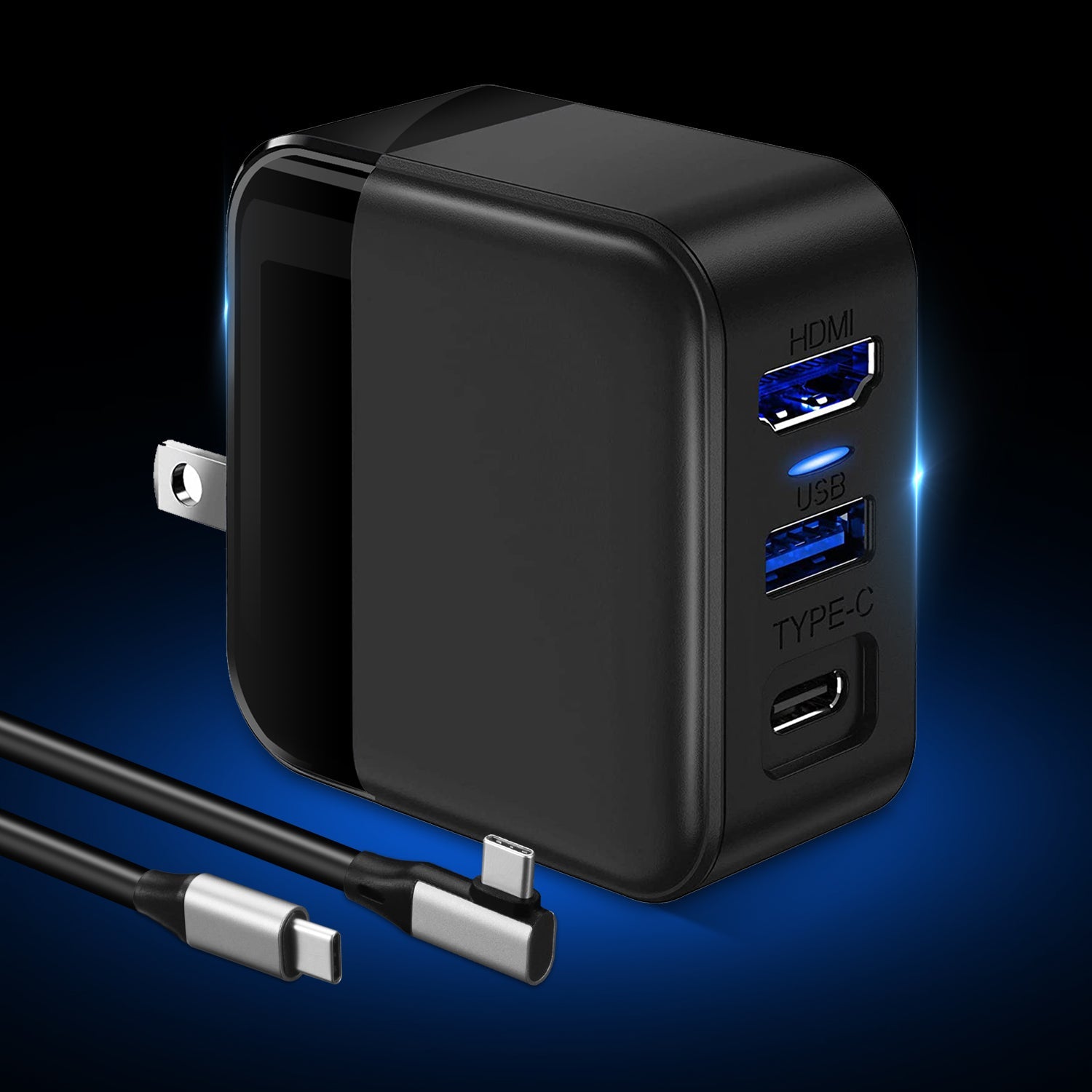 [Q3B1] 3 in 1 Dock Charger Adapter-88900-图片alt01