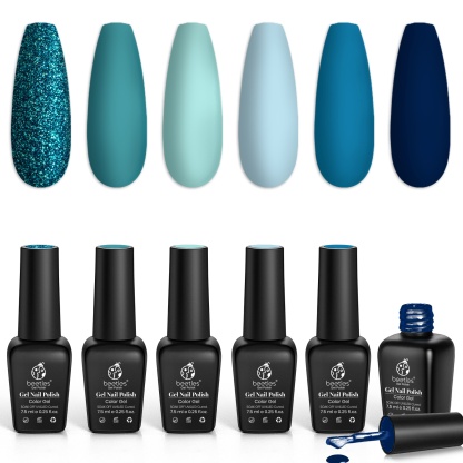 Iceland Lagoon | Gel Polish 6 Colors Set-88900-图片alt01