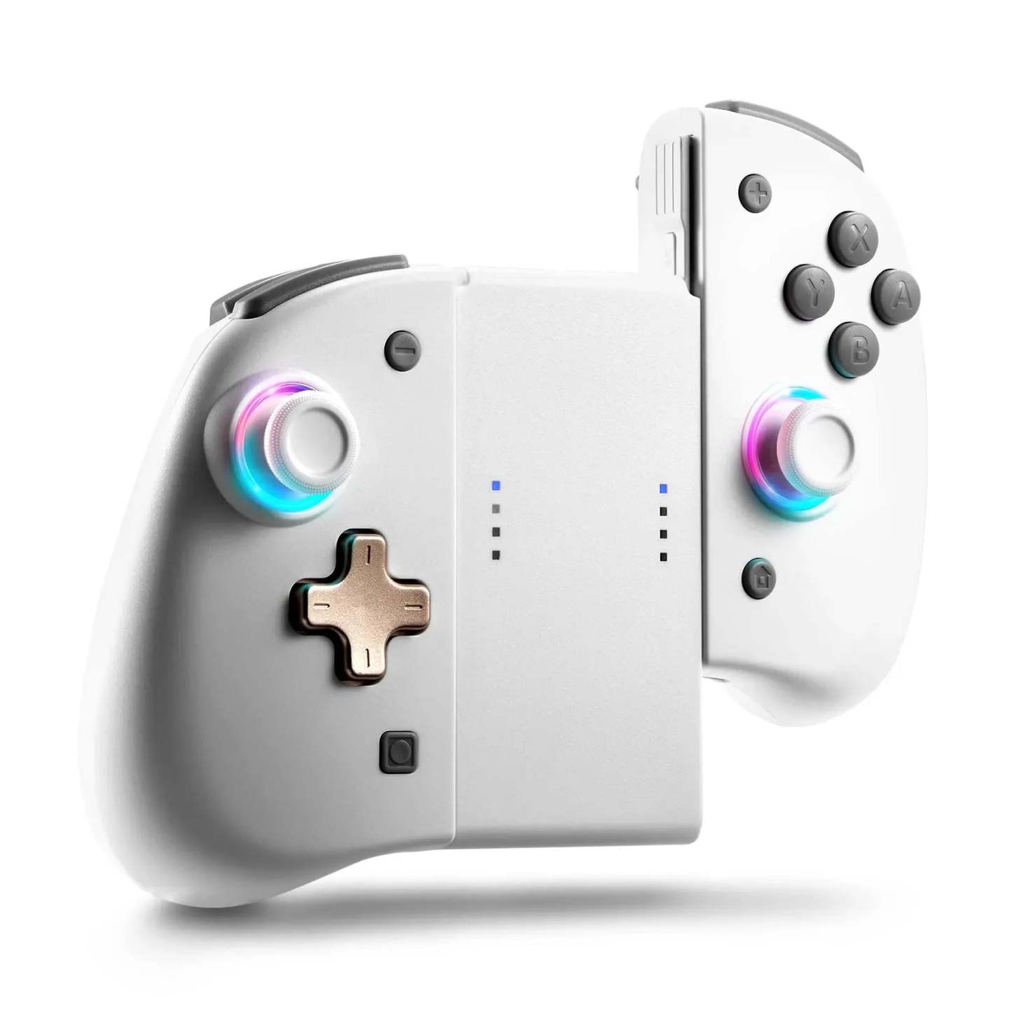 [Q3B1] Milk Style Wireless Joypad with 8 Colors LED for Switch/Switch OLED-88900-图片alt01