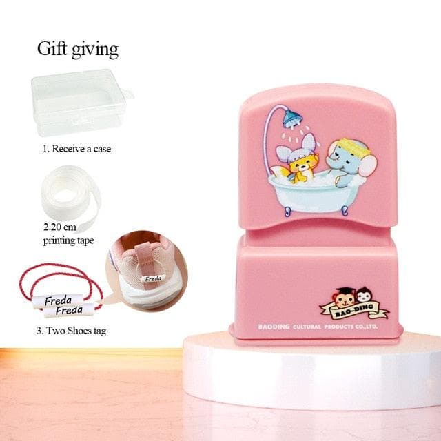 Custom-Made Baby Name Stamp DIY For Children Name Seal Student Clothes Chapter Not Easy To Fade Security Name Stamp Sticker-88900-图片alt01
