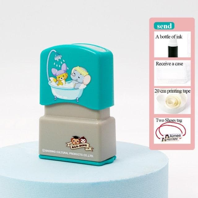 Custom-Made Baby Name Stamp DIY For Children Name Seal Student Clothes Chapter Not Easy To Fade Security Name Stamp Sticker-88900-图片alt01