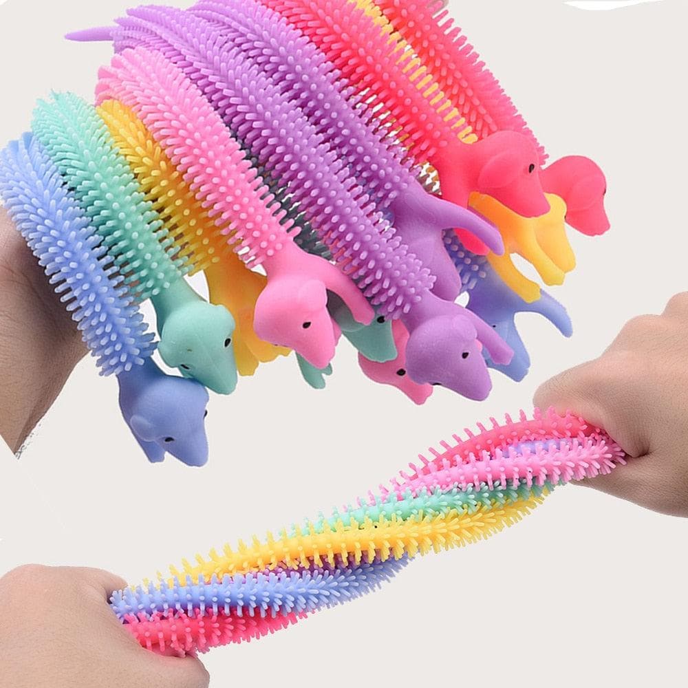 Worm Noodle Stretch String TPR Rope Anti Stress Toys String Fidget Autism Vent Toys  Decompression Toy Sqishy Toy-88900-图片alt01