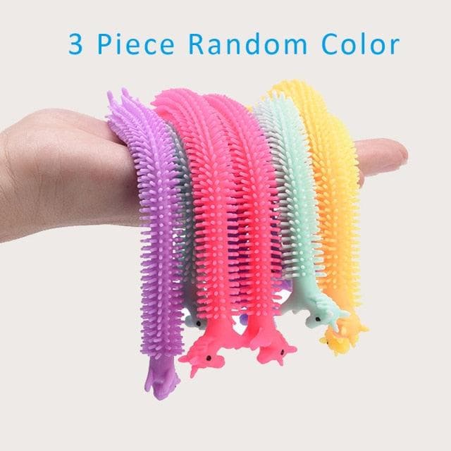 Worm Noodle Stretch String TPR Rope Anti Stress Toys String Fidget Autism Vent Toys  Decompression Toy Sqishy Toy-88900-图片alt01