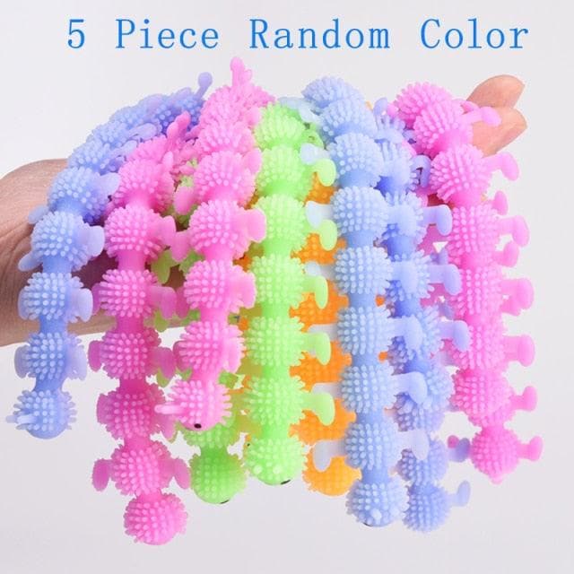 Worm Noodle Stretch String TPR Rope Anti Stress Toys String Fidget Autism Vent Toys  Decompression Toy Sqishy Toy-88900-图片alt01