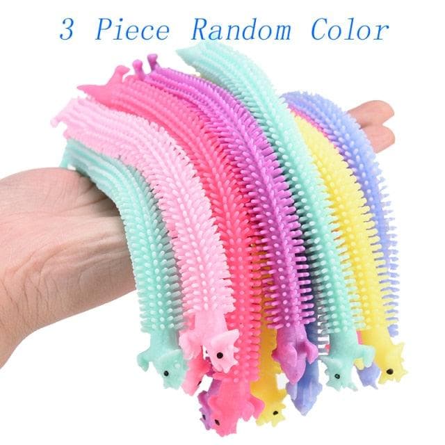 Worm Noodle Stretch String TPR Rope Anti Stress Toys String Fidget Autism Vent Toys  Decompression Toy Sqishy Toy-88900-图片alt01