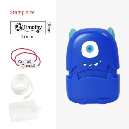 Custom-Made Baby Name Stamp DIY For Children Name Seal Student Clothes Chapter Not Easy To Fade Security Name Stamp Sticker-88900-图片alt01