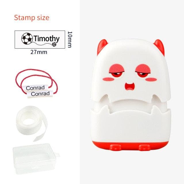 Custom-Made Baby Name Stamp DIY For Children Name Seal Student Clothes Chapter Not Easy To Fade Security Name Stamp Sticker-88900-图片alt01