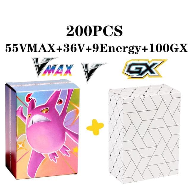 New Pokemon Cards in Spanish TAG TEAM GX VMAX V  Trainer Energy Shining Cards Game Castellano Español Children Toy-88900-图片alt01