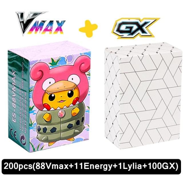 New Pokemon Cards in Spanish TAG TEAM GX VMAX V  Trainer Energy Shining Cards Game Castellano Español Children Toy-88900-图片alt01