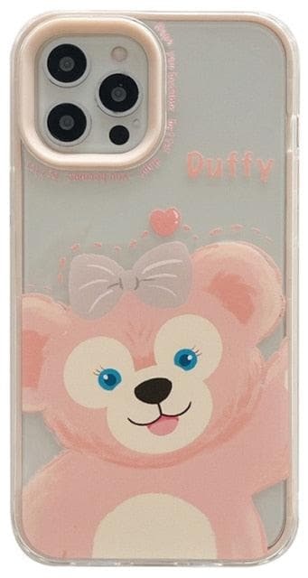 Transparent TPU Cute Disney Stitch Phone Case for iPhone 12 13 Pro Max 11 XS Max XR Colorful Lens Protective Cover Kawaii-88900-图片alt01